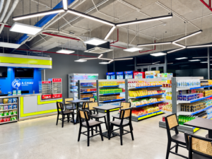 Không gian Mini Mart nội khu nhà máy Á Châu tại TTI